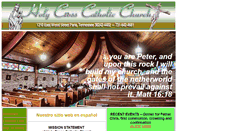 Desktop Screenshot of holycrossparis.org